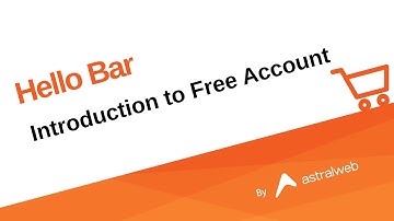 Introduction to Hello Bar (free version)