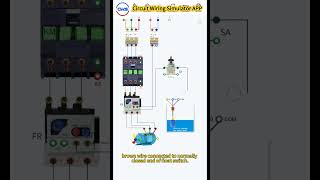 Automatic control drainage circuit of floating ball switch #electrical #electrician #wiring