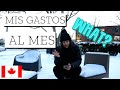 Les muestro mis GASTOS al MES en Toronto Canada🇨🇦Costo de vida en Canada | Estudiante internacional