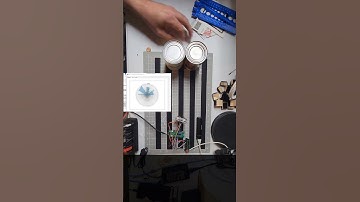 Serial Wombat to Support Servo auto HC04 Ultrasonic Distance Sensor sweep   #arduino  #micropython