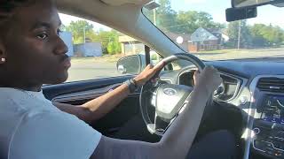 Student Driver lear￼ns freeway and parallel parking!!!