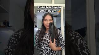 My First Portable &amp; Easy to Carry Tripod 📸🤳#shorts