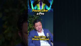 why focus matters more than hours of study ? want success? sharpen your focus &amp; set goals.