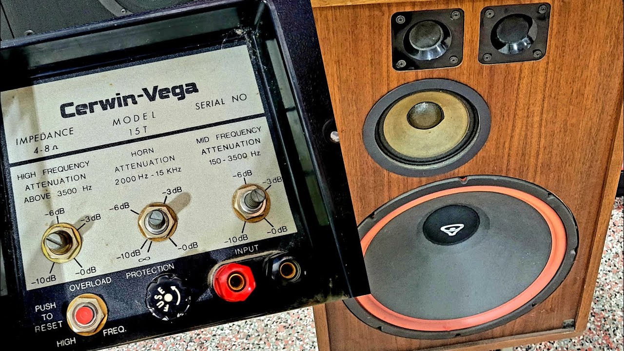 Upgrade Your Vintage Speakers Crossover (Cerwin Vega 417R Restoration