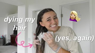 DYING MY HAIR! | Kayla Davis