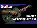 Ibanez artcore afs75t  review  nick jennison