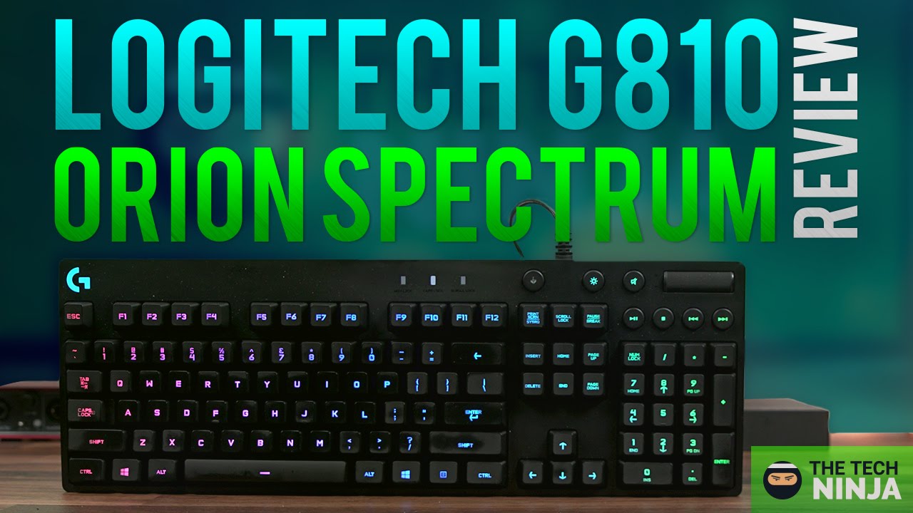 logitech g810 orion spectrum
