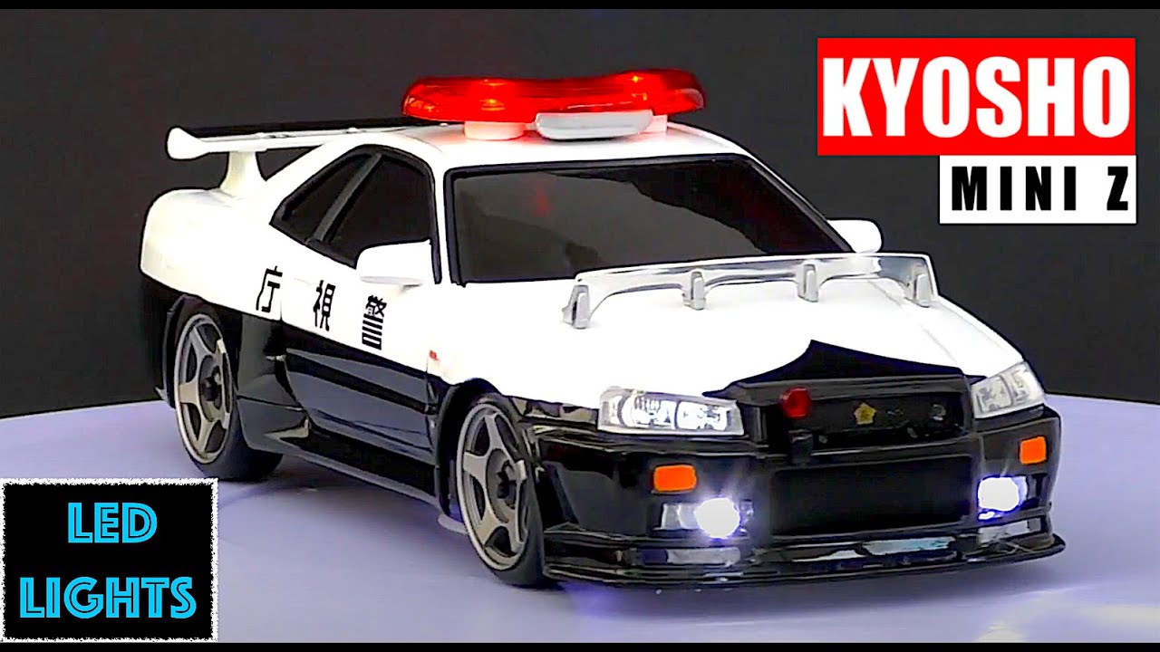 KYOSHO MINI Z BATTERY POWERED LIGHT KIT INSTALL YouTube