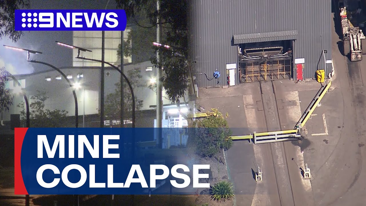 'Nightmare scenario' as Sydney mine collapse leaves four men buried 9