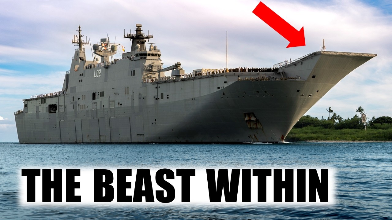 Australia’s Giant Canberra Class Assault Ship Has a Hidden Capability