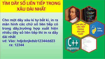 Dãy số liên tiếp dài nhất | Nguyễn Xuân Hồng IT