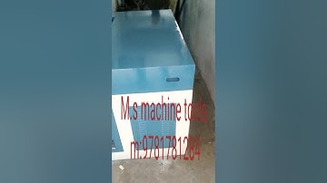 Hydraulic Edge squaring machine  ms machine tools company  amritsar