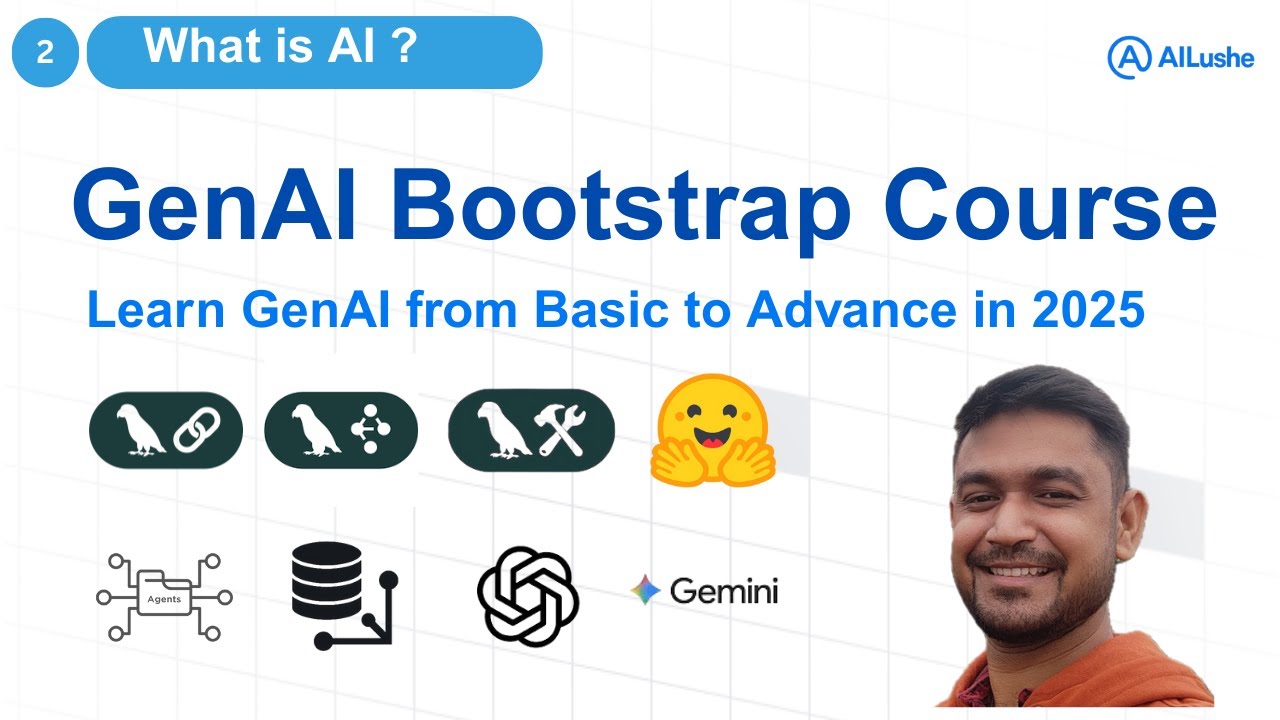 Generative AI Beginner to Advance Tutorials | AI Introduction | Gen AI ...