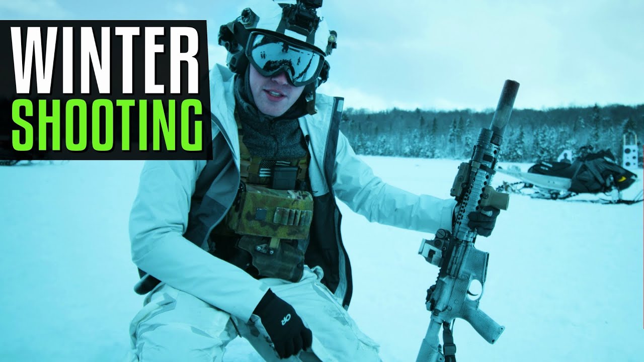 Winter Shooting Ft Mk18 Aug Mp5 Scar 17 One Take Youtube