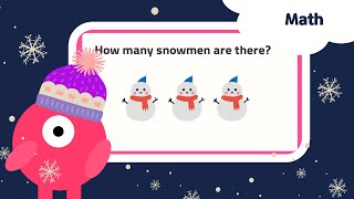 How many...? | Winter Counting within 10 | Preschool & Kindergarten Math Questions