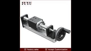 Shipping CNC Manual Driven Ball Screw Linear Rail Guide Stage Slide for Linear Motion Actuator Posit