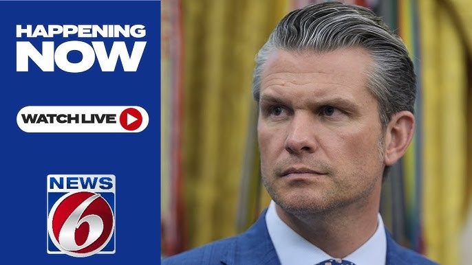 WATCH LIVE: Secretary of Defense Pete Hegseth provides update on US strike  on Iran - YouTube