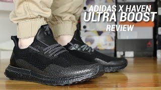 haven x adidas ultra boost uncaged triple black