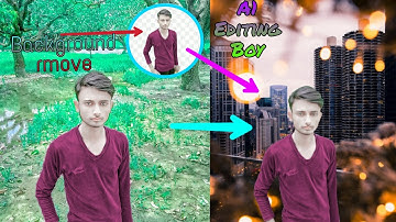 How to remove photo background | FREE | Just in one CLICK | Full HD|| @Manoj Dey