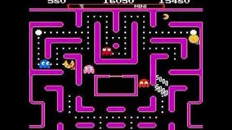 Tengen Ms Pacman (NES) secret