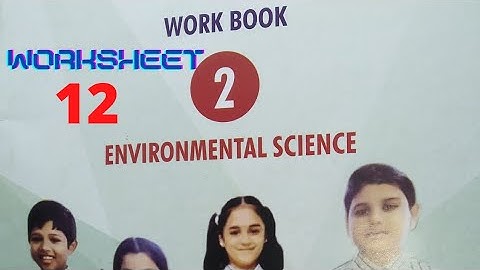 2nd EVS workbook answers for sheet number 12