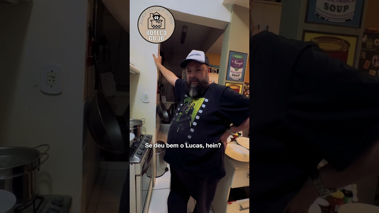 Boteco do JB • Rangos Caseiros da Casa • Spaghetti ao molho Alfredo