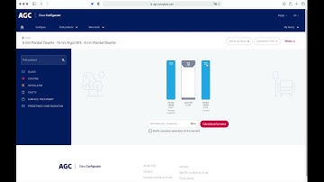 AGC Glass Configurator to calculate IGU acoustic data