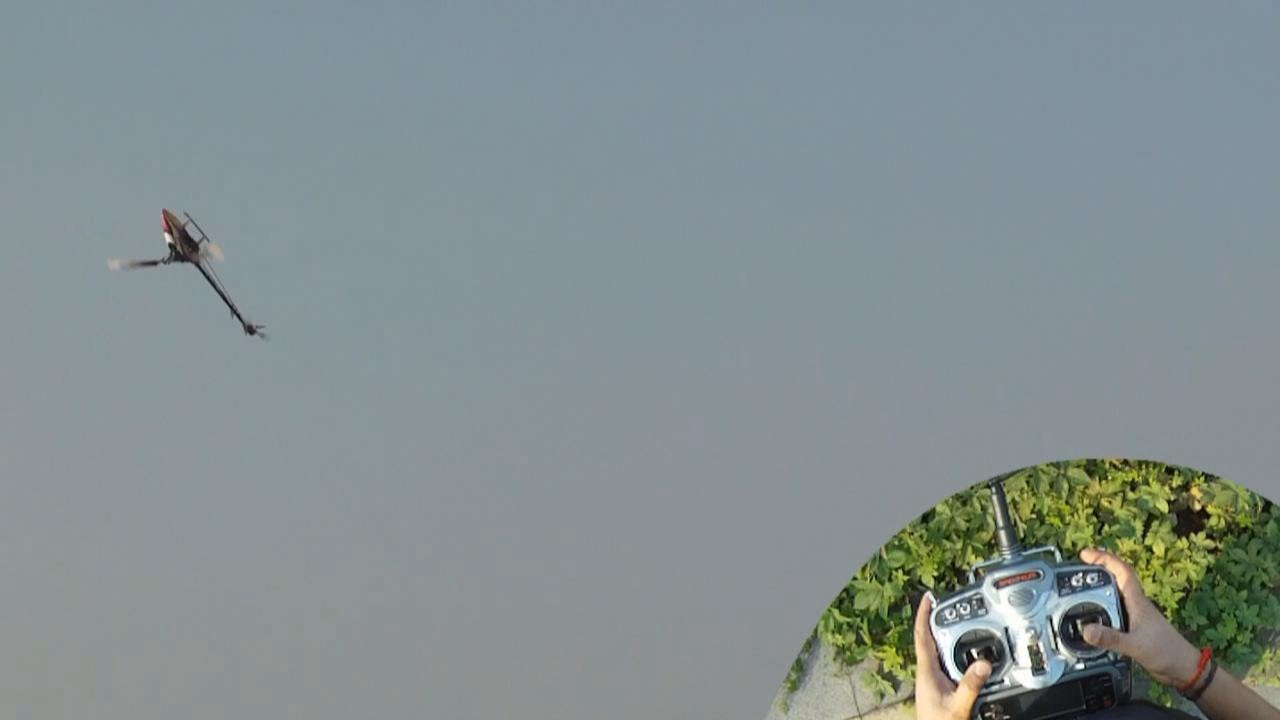 KDS Innova 550E 3D Flight with Radio Sticks Cam