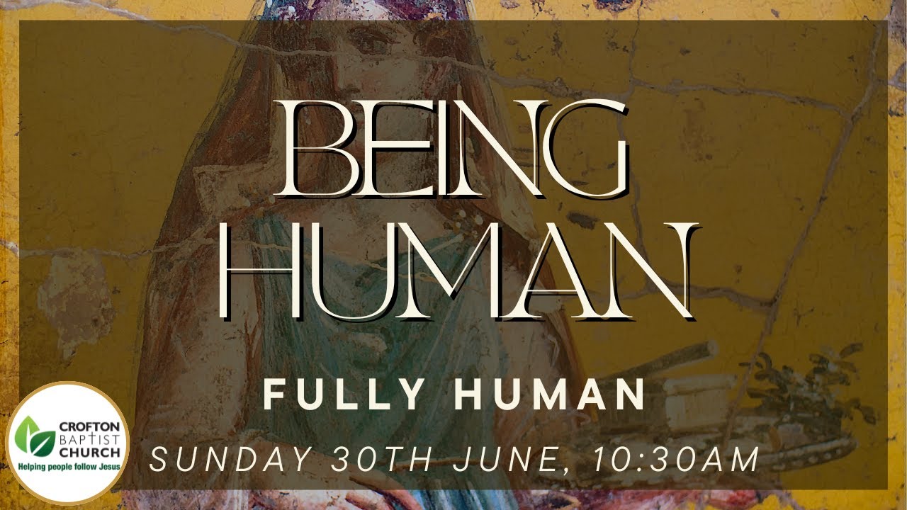 Crofton Baptist Church 30th June 2024, 1030am YouTube