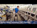 What does the SMT operator’s workplace look like. FUJI NXT III series