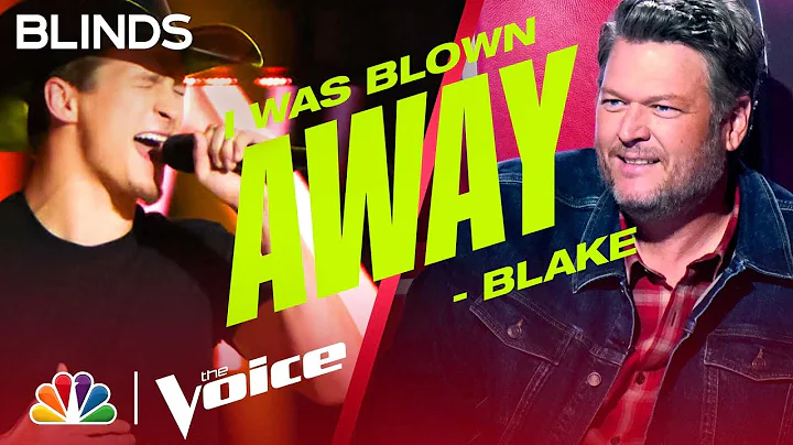 Bryce Leatherwood's "Goodbye Time" by Conway Twitty Is Pure Country | The Voice Blind Auditions 2022