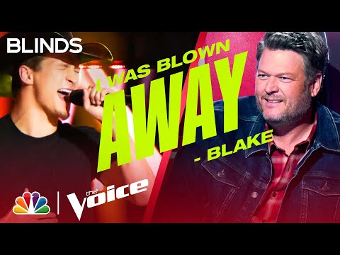 Bryce Leatherwood's "Goodbye Time" by Conway Twitty Is Pure Country | The Voice Blind Auditions 2022