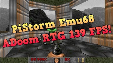 Amiga 2000 ADoom RTG 139 FPS! [ PiStorm / Emu68 ]