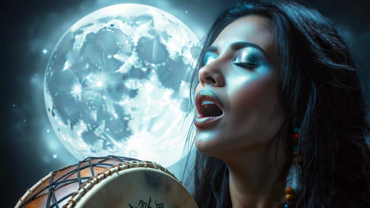🌕 Песнопения лакота – Под священной луной ✨ Путешествие к священным звукам
