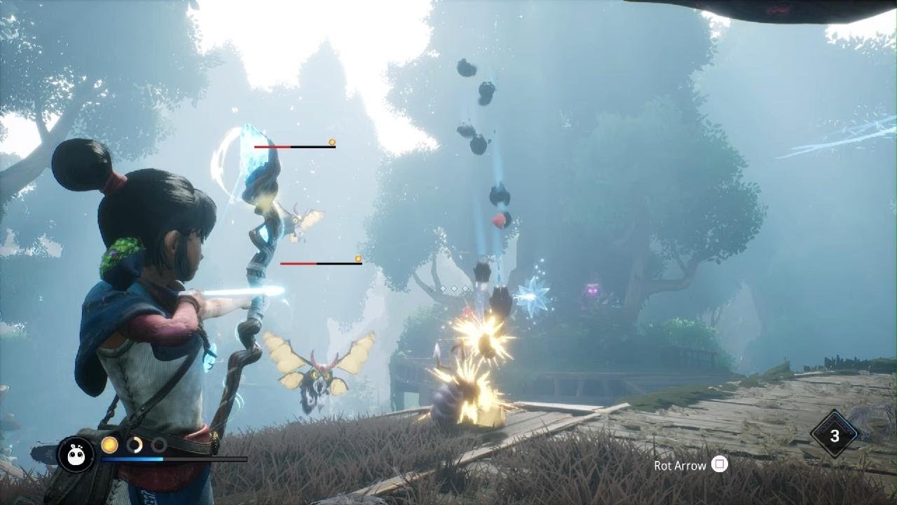 Kena: Bridge of Spirits- 10- God Tree ("Bow Master" Trophy)