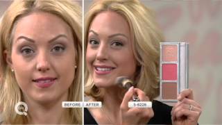 It Cosmetics Cc Radiance Palette With Airbrush Powder Brush On Qvc