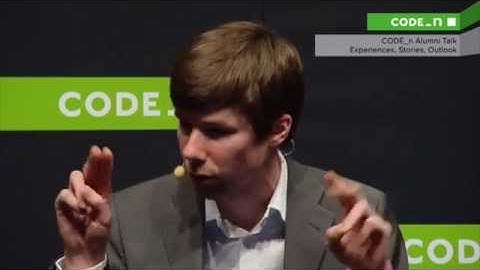 CODE_n Conference: Alumni Talk - Asandoo | carzapp | Locoslab | tado°