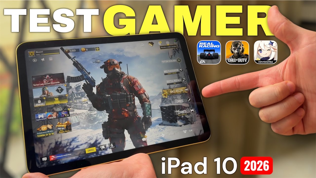 IPAD 10 de 64gb - sirve para Gaming en el 2026? 😰TEST GAMER 🎮