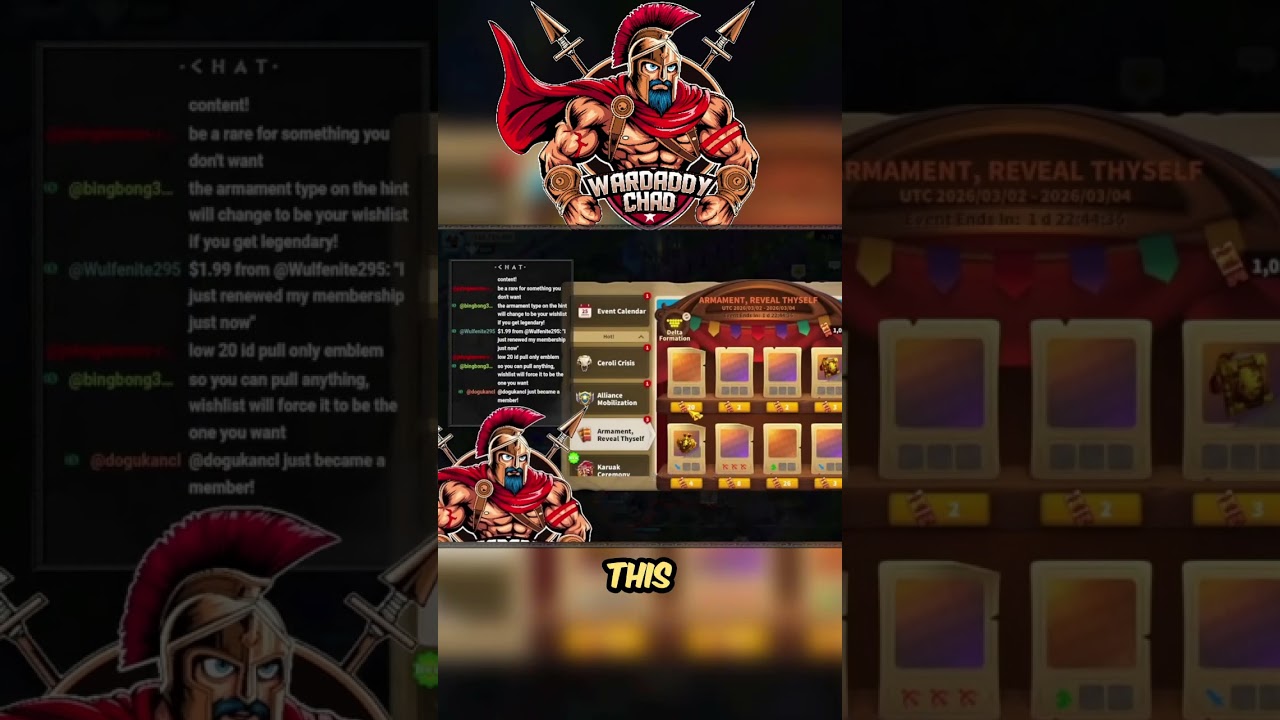 No Luck For Chadski: Wrecked On Armaments 