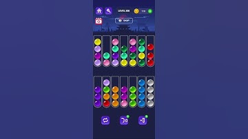 Ball Sort Master Level 356 #ballsortmaster #ballsortmastersolution #puzzlegame #gaming #games