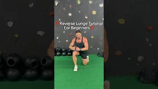 ‼️Reverse Lunge Tutorial For Beginners‼️