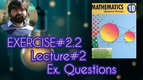 Mathematics 10 Exercise 2.2 Use of properties of cube roots of unity in Exercise questions