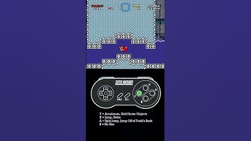 Mario Kaizo Tips - Test #4 (2 of 2) | SMW Kaizo: Learn 2 Kaizo | NeXuS15 | #shorts