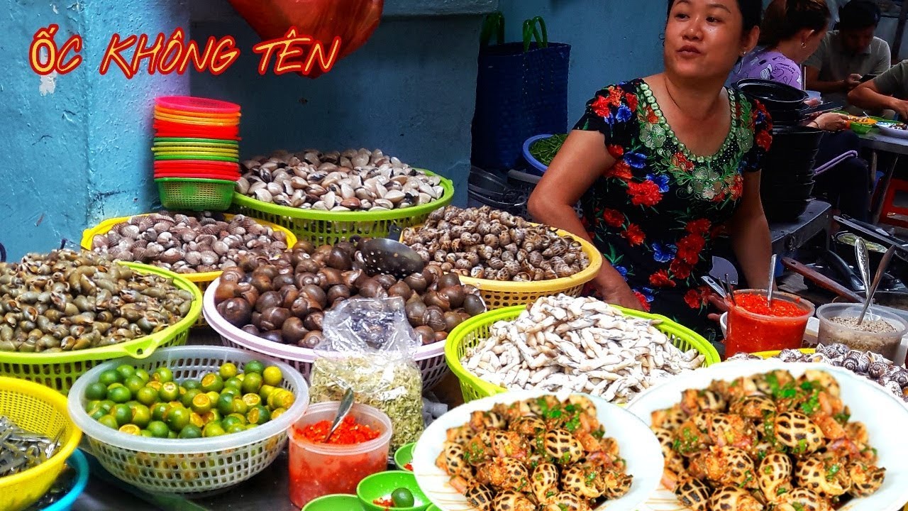 ngon hè quán Update Quán ốc vỉa hè \