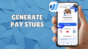 HOW TO GENERATE PAY STUBS IN WAVE