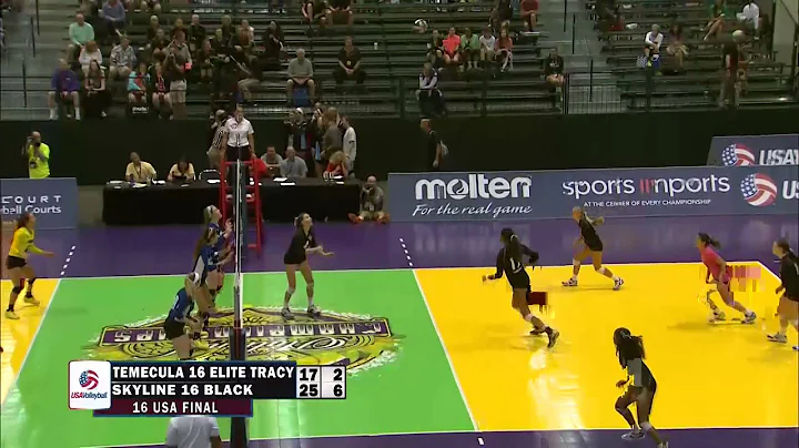 Audrey Ellis - Libero 2017 - 2015 16-USA Finals