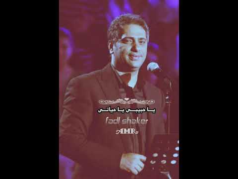 يا حبيبي يا حياتي فضل شاكر