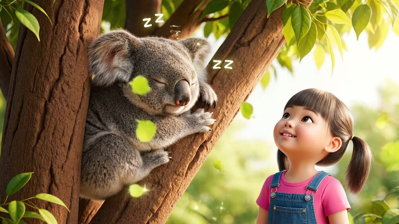 El Koala Soñoliento Se Echó una Siesta en el Árbol Alto | Rimas Infantiles y Canciones para Niños