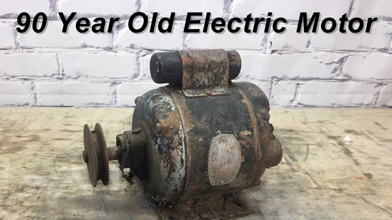 Restoration of Electric Motor restoration old electric motor