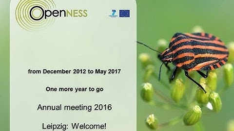 OpenNESS Eeva Furman, SYKE